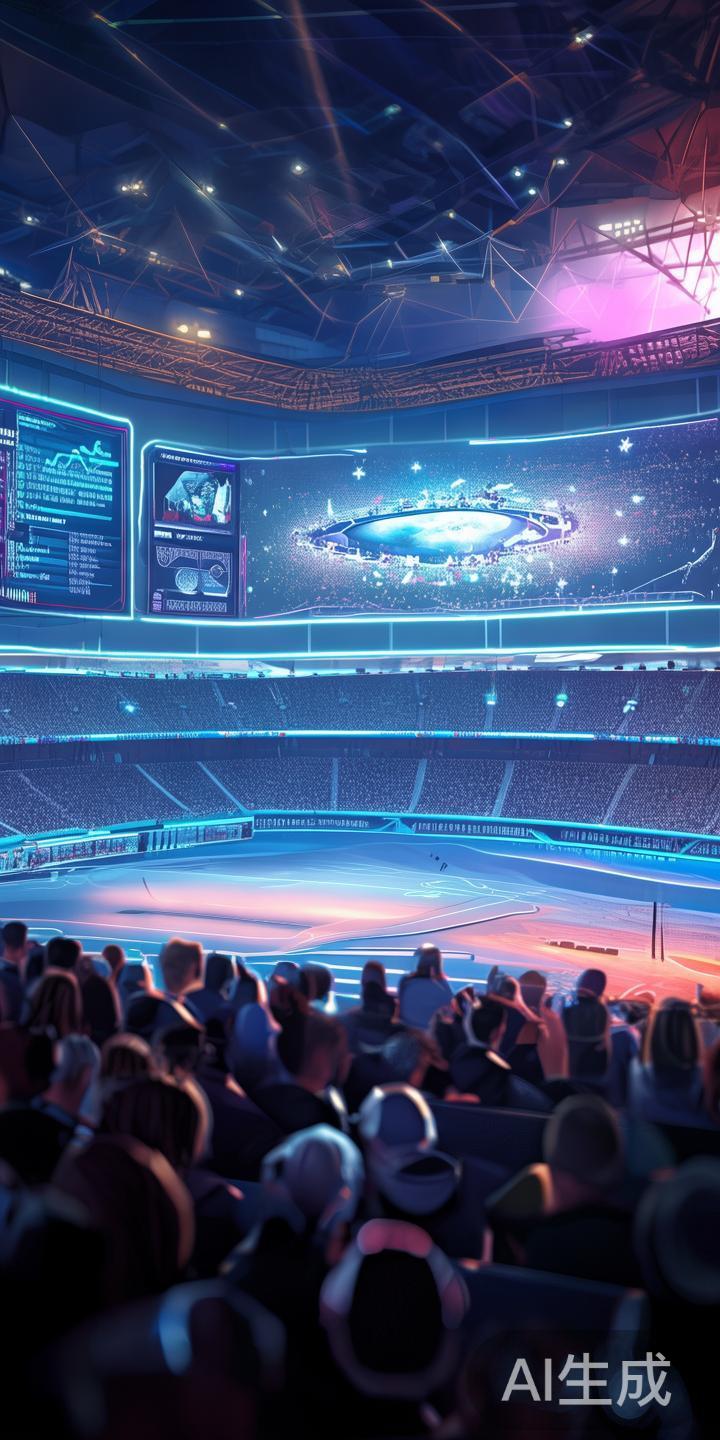 未来，人工智能（AI）和大数据技术将成为推动体育娱